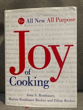 Joy of Cooking 2019 Revised Updated Hardcover Cookbook Irma Rombauer